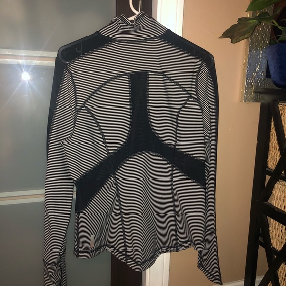 Zella striped zip up jacket - Picture 3 of 4